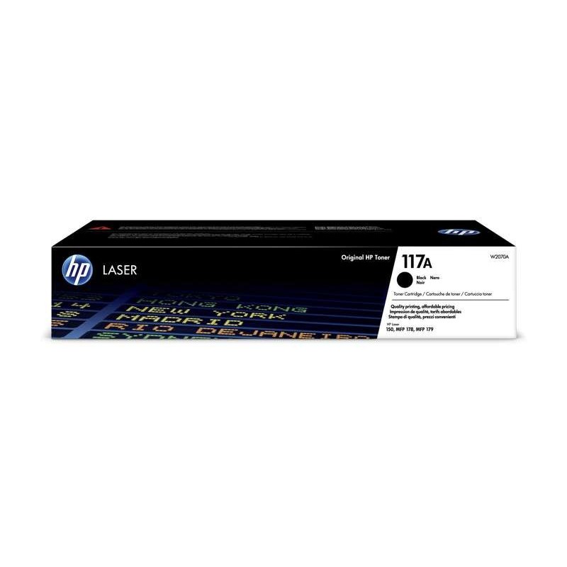 HP W2070A Noir Cartouche de toner Original - 117A