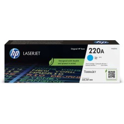 HP W2201A Cyan Cartouche de toner Original - 220A
