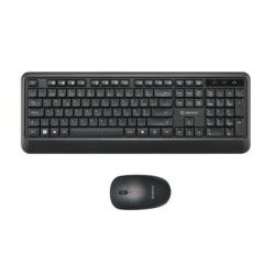 Unykach UK39 Pack Clavier Sans Fil Compact + Souris Sans Fil 1600dpi, 3 Boutons, Ambidextre - Disposition Portugaise