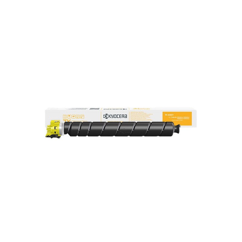 Kyocera TK8585Y Yellow Toner Cartridge Original - 1T0C2JANL0