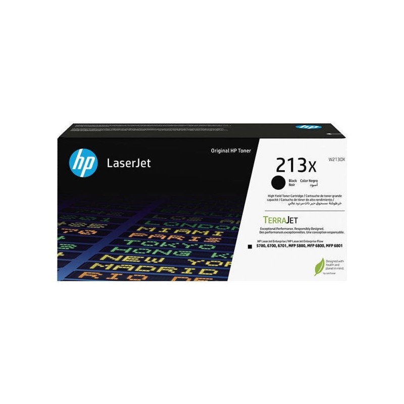 HP W2130X Negro Cartucho de Toner Original - 213X