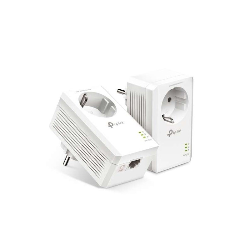 TP-Link Kit de Início AV1000 Gigabit Powerline com Tomada Incorporado
