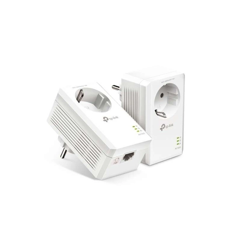 TP-Link Kit de Início AV1000 Gigabit Powerline com Tomada Incorporado