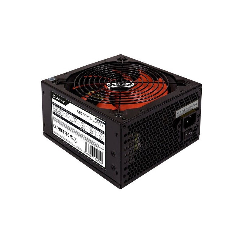 Unykach ATX 550W Gaming Fonte de Alimentação 550W ATX 2.3 - PPFC - Ventoinha 140mm