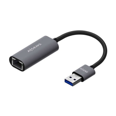 Aisens Conversor USB 3.0 a Ethernet Gigabit Gris - A106-0708