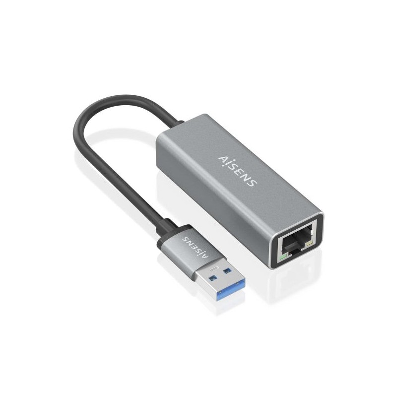 Aisens Conversor USB 3.0 Gigabit Ethernet - Cinza AX88179A