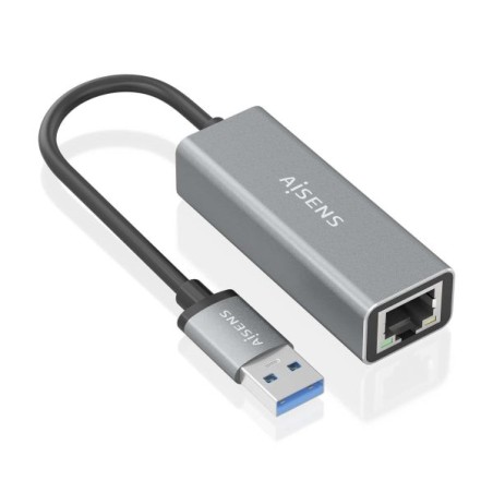 Aisens Conversor USB 3.0 Gigabit Ethernet - Cinza AX88179A