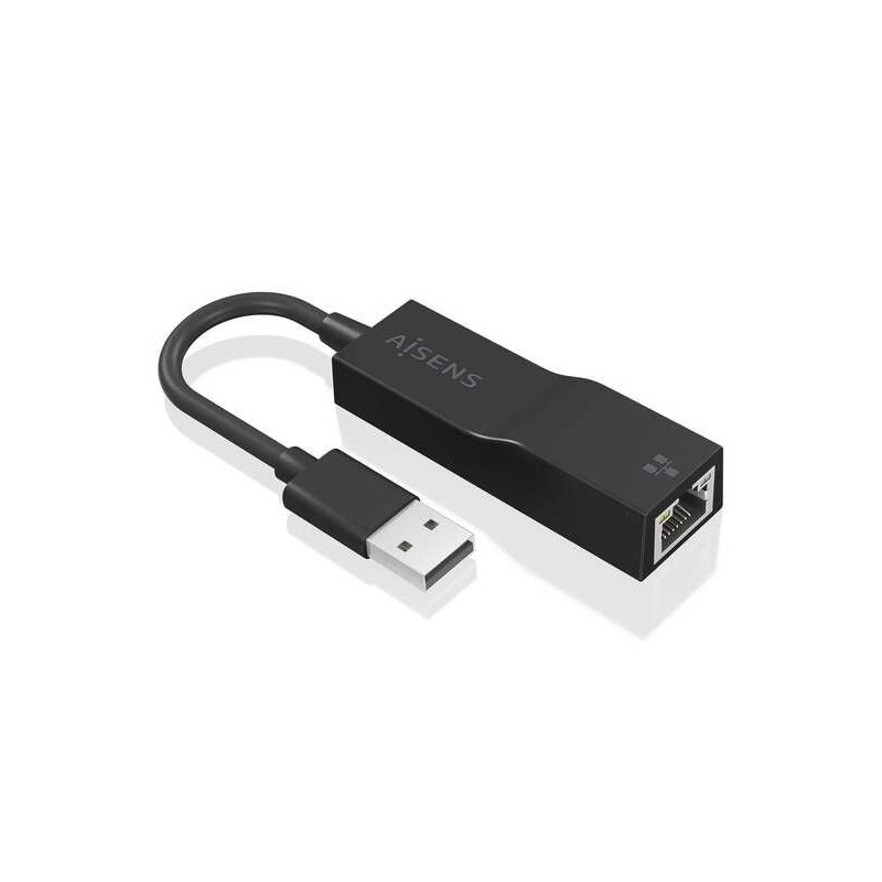 Aisens Conversor USB 3.0 Gigabit Ethernet - Preto, RTL8153