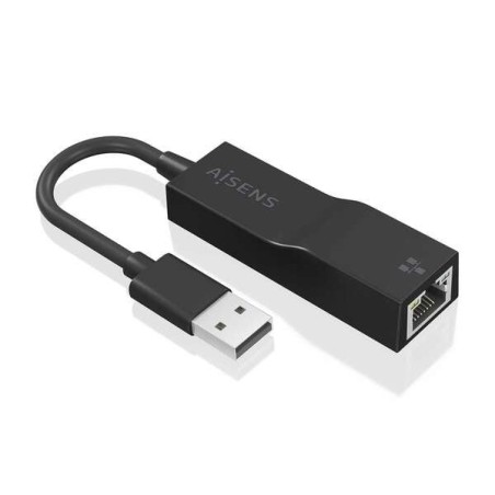 Aisens Conversor USB 3.0 Gigabit Ethernet - Preto, RTL8153
