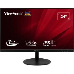 Viewsonic VA24E2-H Monitor 23.8" LED IPS FullHD 144Hz - Respuesta 1ms - VGA, HDMI - Color Preto