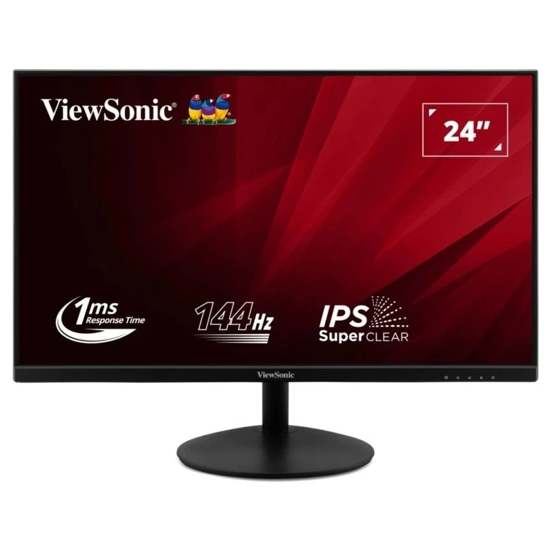 Viewsonic VA24E2-H Monitor 23.8" LED IPS FullHD 144Hz - Respuesta 1ms - VGA, HDMI - Color Preto
