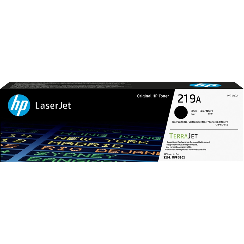 HP W2190A Noir Cartouche de toner Original - 219A