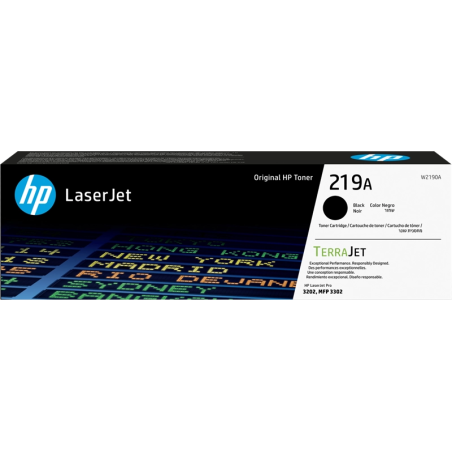HP W2190A Noir Cartouche de toner Original - 219A