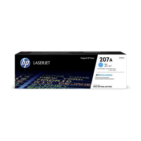 HP W2211A Cyan Cartouche de toner Original - 207A