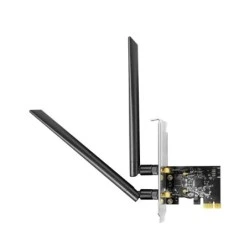 Cudy AC1300 Adaptador de Red PCIe - Doble Banda - 2x Antenas Wi-Fi 5 Desmontables - Velocidad hasta 867Mbps - 72.5x50x11.6mm