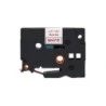 Brother TZe232 Ruban d'Étiquettes Laminé Générique - Texte Rouge sur Fond Blanc - Largeur 12mm x 8 mètres