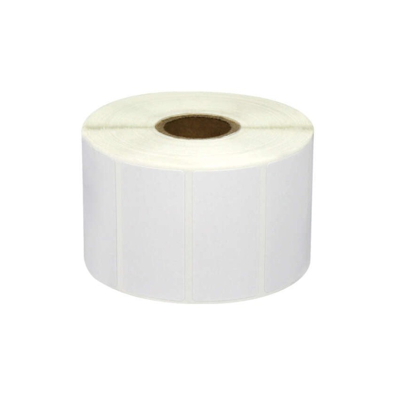 Zebra Z-Perform 1000T/Z-Select 2000D/2000T Etiquetas Genericas Perforadas 50x25 mm - 1300 Unidades - Reemplaza