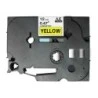 Brother TZe631 Ruban d'Étiquettes Laminé Générique - Texte Noir sur Fond Jaune - Largeur 12mm x 8 mètres