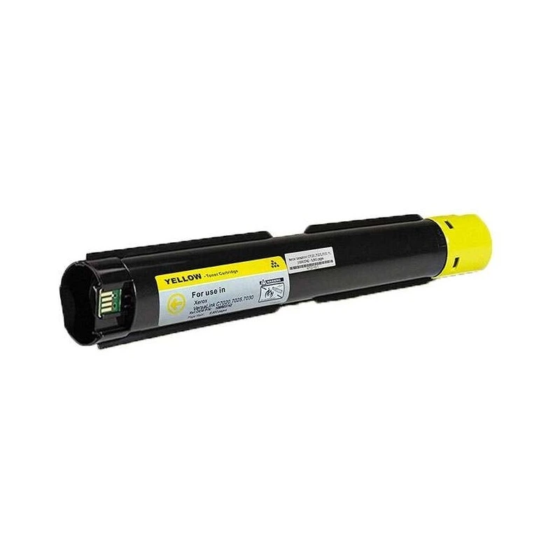 Xerox VersaLink C7000 Yellow Compatible Toner Cartridge - Replaces 106R03758/106R03762