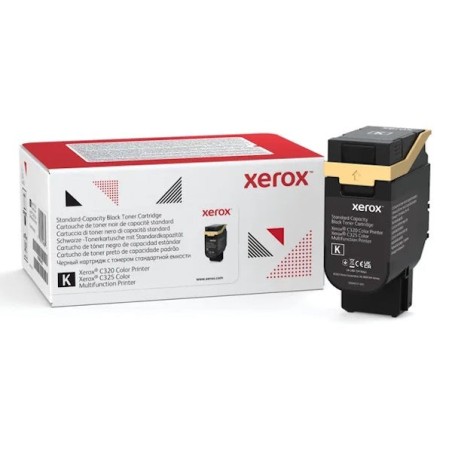Xerox C320 C325 Preto Cartucho de Toner Original - 006R04823