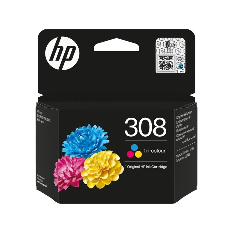 HP 308 Tinteiro Cor Original - 7FP2UE