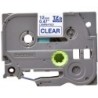 Brother TZe133 Original Laminated Label Tape - Blue Text on Clear - Width 12mm x 8 metres