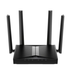 Cudy Router WiFi 7 Dual Band Gigabit BE3600 - Velocidade até 1000Mbps - 5 Portas - 4 Antenas Fixas de 5dBi - Tecnologia MU-MIMO