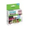 Dymo Durable Pack de 160 Etiquetas Originais para Rotuladora - Texto Preto sobre Fundo Branco - 25mmx54mm - 2112283