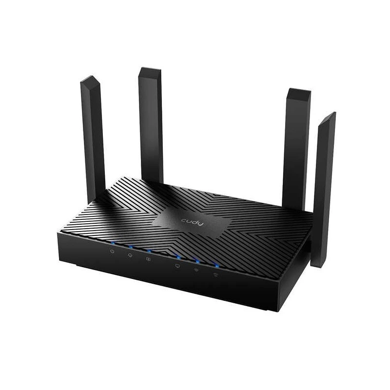 Cudy WR3000 Smart Router WiFi 6 AX3000 Doble Banda - 1x Puerto Wan 1000/100/10 Mbps y 3x Puertos Lan 1000/100/10 Mbps - 4