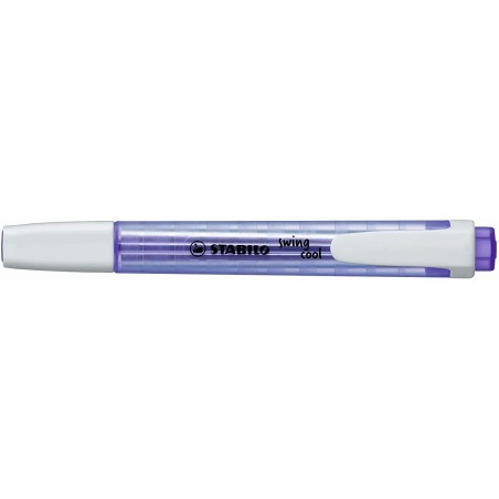 Stabilo Swing Cool Marcador Fluorescente - Corpo Plano - Ponta Biselada - Traço entre 1 e 4mm - Tinta com Base de Água