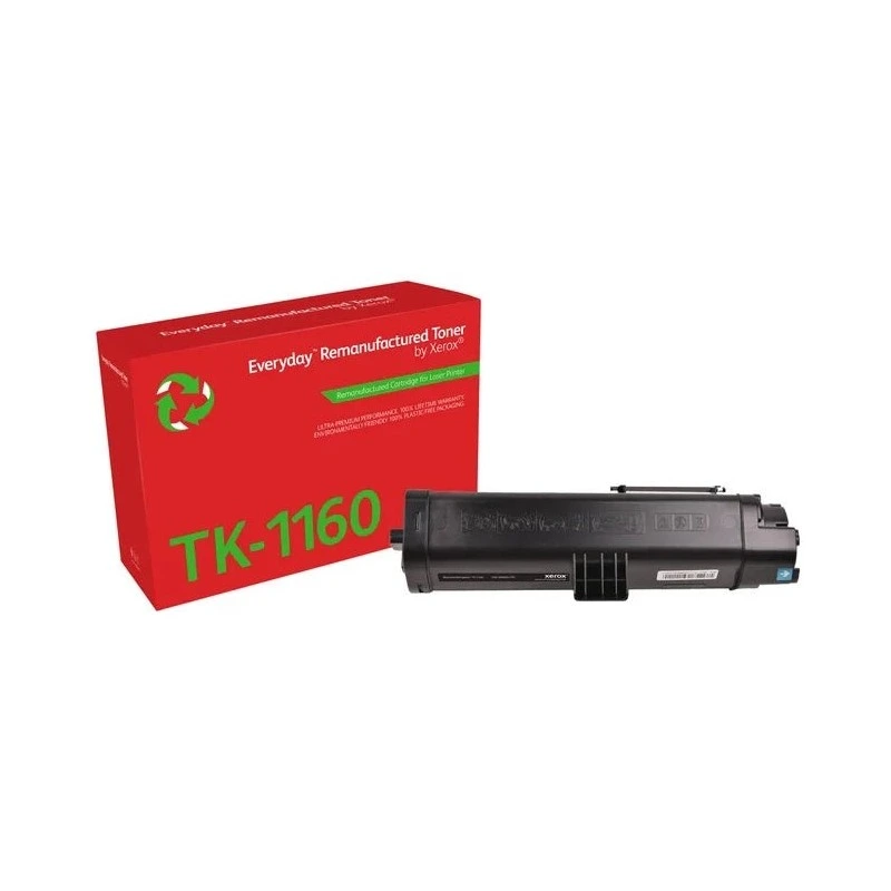 Xerox Everyday Kyocera TK1160 Black Remanufactured Toner Cartridge - Replaces 1T02RY0NL0
