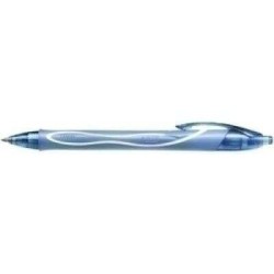Bic Gel-Ocity Quick Dry Stylo à Bille Rétractable - Pointe Moyenne de 0.7mm - Encre Gel - Séchage Ultra Rapide - Ne Tache Pas
