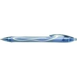 Bic Gel-Ocity Quick Dry Esferográfica Retrátil - Ponta Média de 0.7mm - Tinta de Gel - Secagem Ultra Rápida - Não Mancha o