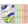 Bismark A4 Kanguro Elastic Band Folder with Flaps - Assorted Pastel Colours