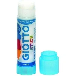 Giotto Stick Bâton de Colle Grand - Contenance 40gr - Sans Solvants - Séchage Rapide - Convient à un Usage Scolaire