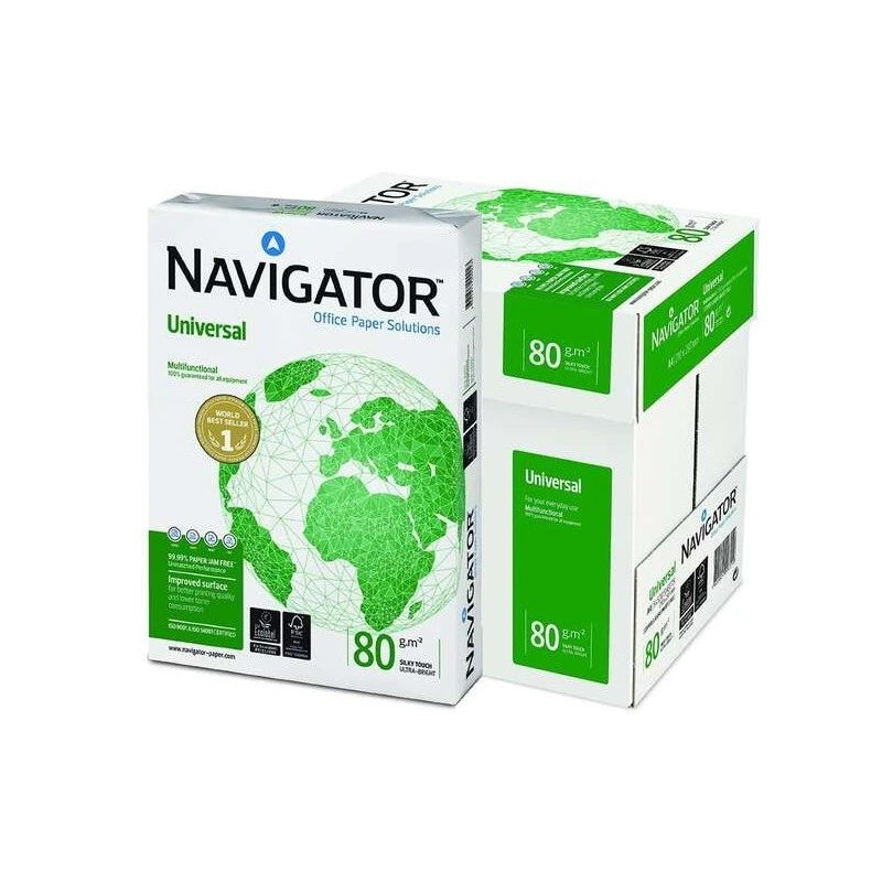 Navigator Papel A4 80gr. 210x297mm (500 Hojas) Blanco