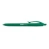 Milan P1 Touch Retractable Ballpoint Pen - 1mm Round Tip - Oil-Based Ink - Smooth Writing - 1,200m Writing Length - Green