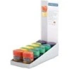Staedtler 2-Hole Pencil Sharpener with Container - For 8.2mm and 10.2mm Pencils - Assorted Neon Colours