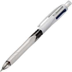 Bic 4 Colours 3+1 Retractable Ballpoint Pen and Mechanical Pencil - 1mm Medium Point - 0.7mm HB Lead - Wide Barrel with Grip