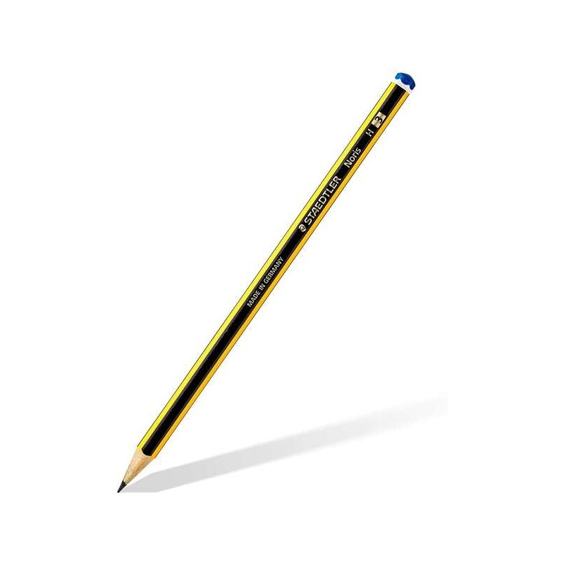 Staedtler Noris 120-3 Crayon Graphite Hexagonal - Mine H - Résistance à la Casse - Bois de Forêts Durables