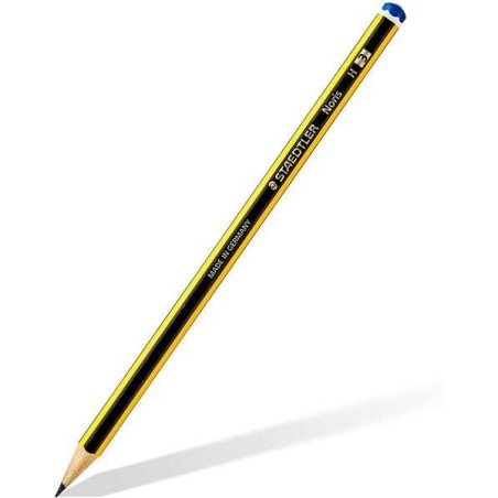 Staedtler Noris 120-3 Crayon Graphite Hexagonal - Mine H - Résistance à la Casse - Bois de Forêts Durables