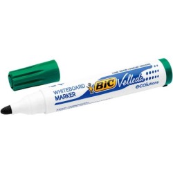 Bic Velleda 1701 ECOlutions Marcadores para Quadro Branco - Ponta Redonda - Traço de 1,5 mm - Tinta com Base de Álcool