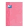 Oxford School Classic Cahier de Recharge - Format A4 - Couverture Souple - Collé - Quadrillage 5x5 - 80 Feuilles - Couleur Rose