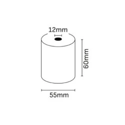 Oqonos Rolo de Papel Térmico 60x55x12mm, Sem BPA, FSC