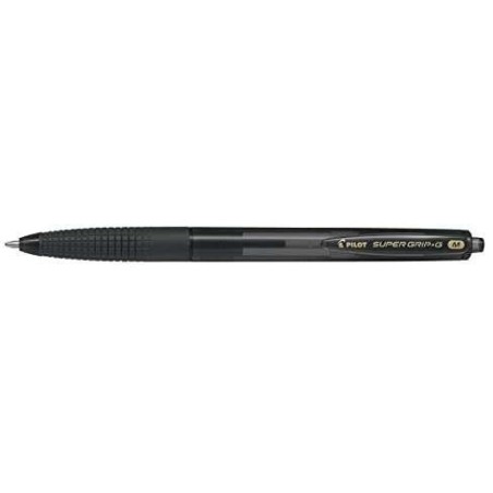 Pilot Esferografica de Bola Retratil SuperGrip G - Ponta Redonda 1,0mm - Traco 0,4mm - Tinta de Oleo - Pega Ergonomica - Cor