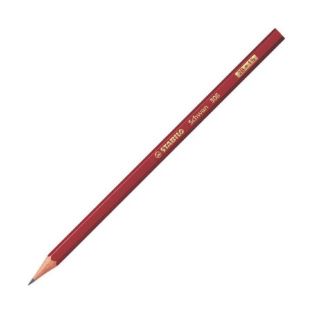 Stabilo Swano 306 Hexagonal HB Graphite Pencil 2.2mm - Break-Resistant Lead
