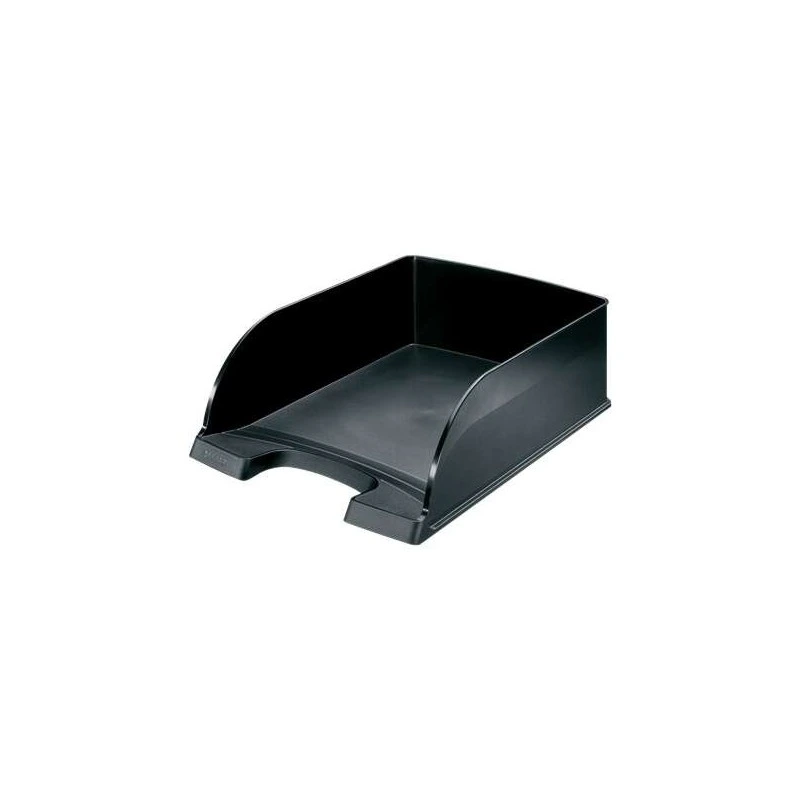 Leitz Plus Jumbo Tabuleiro Porta-documentos de Grande Capacidade - Formato Vertical A4 - Até 8uds Empilháveis - Cor Preta