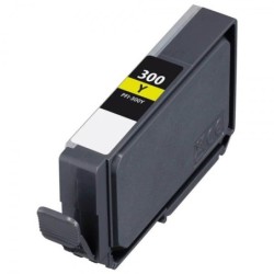 Canon PFI300 Yellow Compatible Pigment Ink Cartridge - Replaces 4196C001/PFI300Y