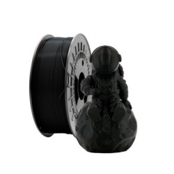 Filamento PETG 3D - Diâmetro 1,75mm - Carretel 2,5kg - Cor Preto