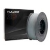 Filamento PETG 3D - Diâmetro 1,75mm - Carretel 1kg - Cor Cinza